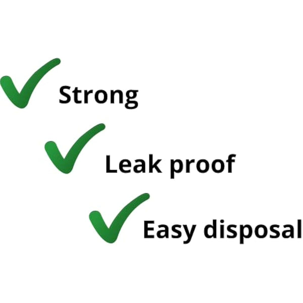 60 Cat Litter Tray Liners Scratch Resistant Bags For Cat Litter Box- Litter Tray Liner - Cat Litter Bags 70 x 40 cm large