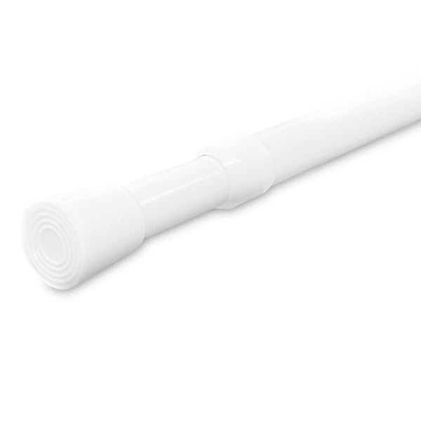 JJOnlineStore - Spring Extendable Telescopic Net Voile Tension Shower Curtain Valance Curtain Rail Loaded Pole Rod Bath Cupboard Window (103-198