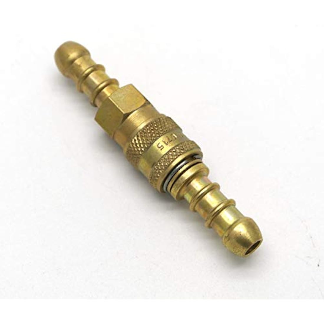 continental/1stserie Inline Quick Release Fitting Coupling for 8mm propane/butane gas + 2 Clips