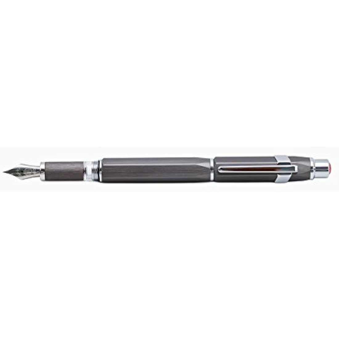 Twsbi Precision Gun Metal Fountain Pen (B (Broad))
