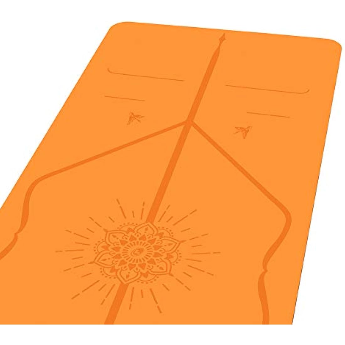 Liforme Special Yoga Mat - Patented Alignment System, Warrior-like Grip, Non-slip, Eco-friendly and Biodegradable, sweat-resistant, Long, Wide and Thick, 4.2mm thick mat for comfort