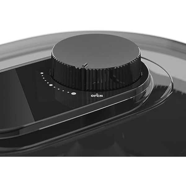 Melitta Filter Coffee Machine with Integrated Ceramic Grinder with 11 Settings, Adjustable Strength, Makes 2 to 10 Cups, Timer Function, AromaFresh II, 3.7 kg, Black, UK Plug