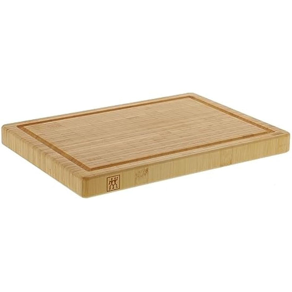 ZWILLING Cutting board bamboo, Medium 36 X 25.5 X 3 cm, Brown