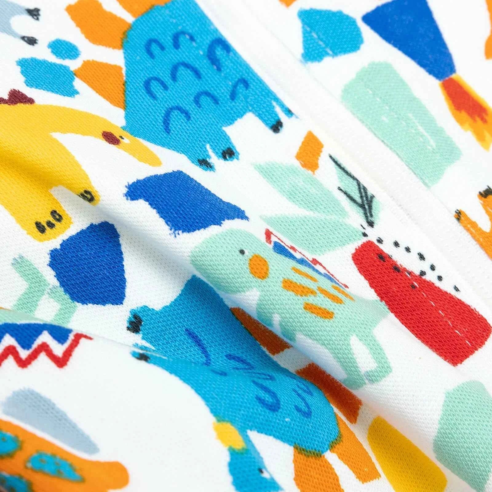 HelloBaby Newborn Baby Boy Footed Jumpsuit - Ecru