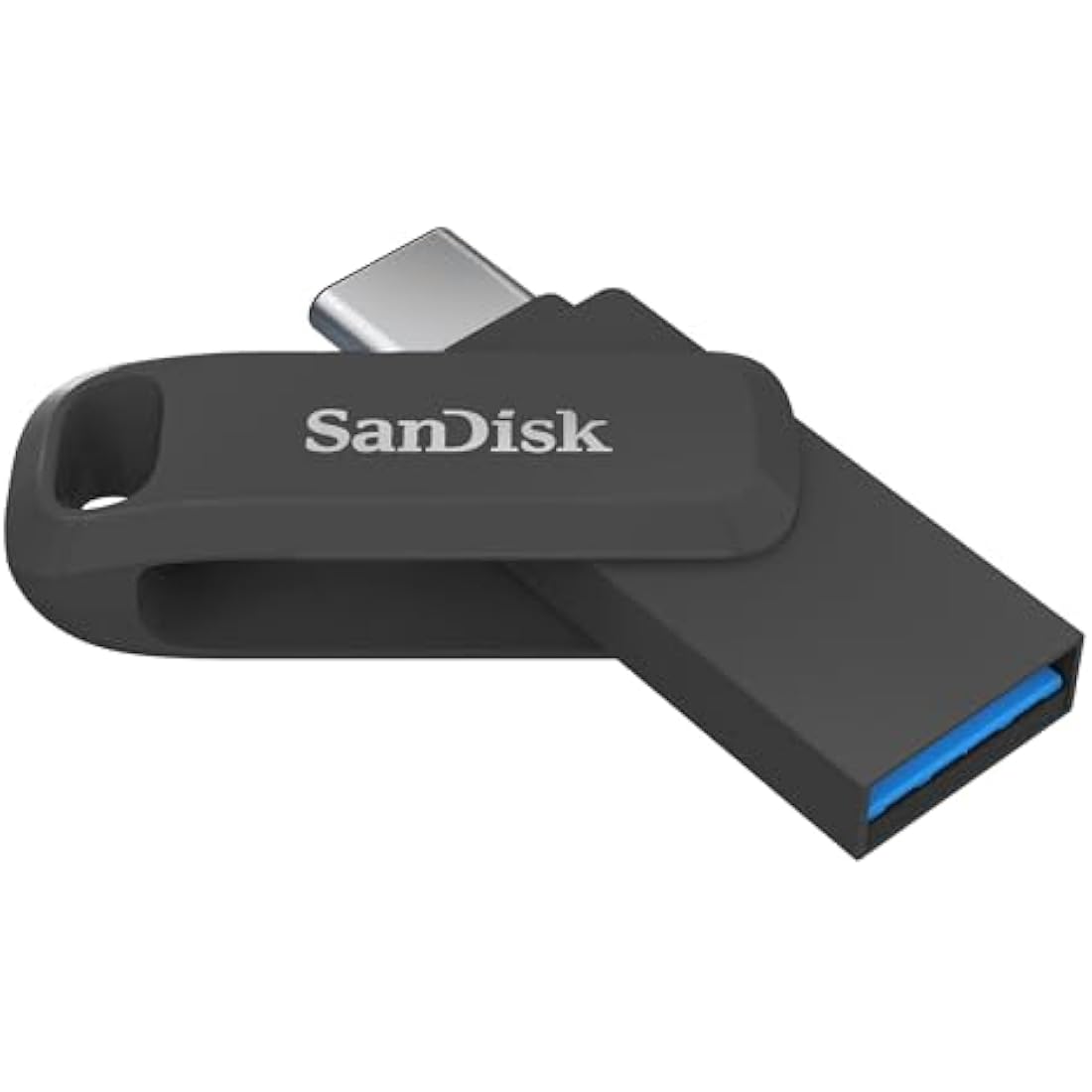 SanDisk Ultra Dual Drive Go USB Type-C Flash Drive 256GB (Memory stick up to 400 MB/s, Reversible Type-C & Type-A connectors for Android Smartphone, Tablets and Mac) Black