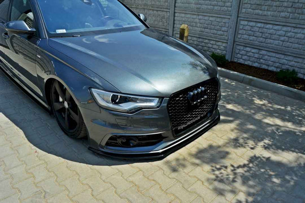 Maxton Design - FRONT SPLITTER V.1 AUDI S6 / A6 C7 S-LINE (2011-2014)