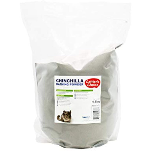 Critter's Choice 4.5kg Bathing Powder Specifically for Chinchilla Care