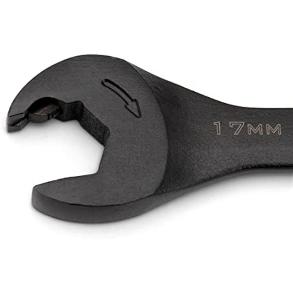 Crescent CX6RWM7 7 Piece x6 Combination Wrench Set with Ratcheting Open-End and Static Box-End, Metric, 8-17mm