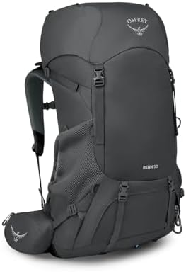 Osprey Renn Women's Backpack, 50L, Dark Charcoal/Gray Wolf, O/S