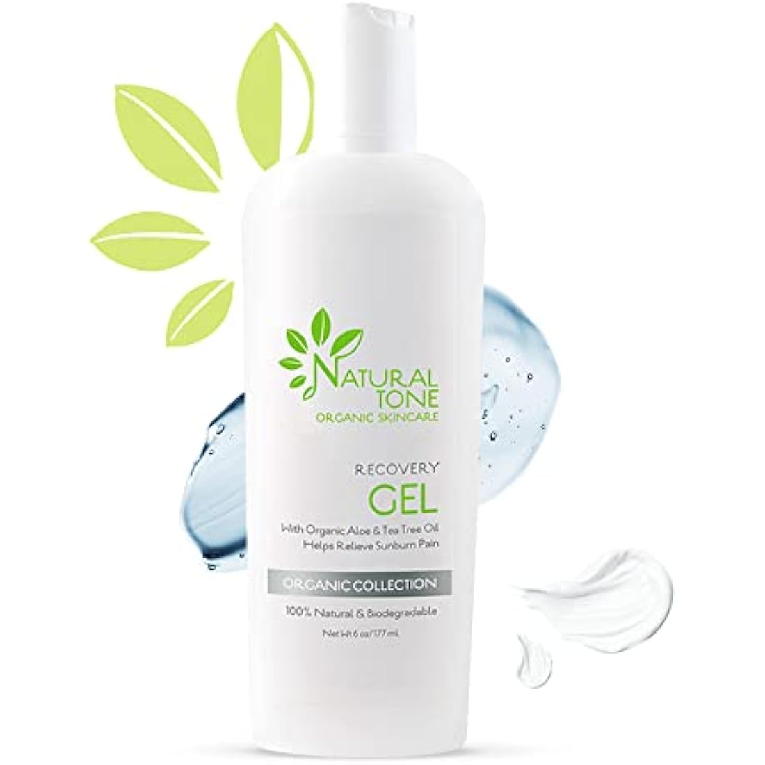 Natural Tone Organic Skincare Aloe & Tea Tree Recovery Gel 177ml