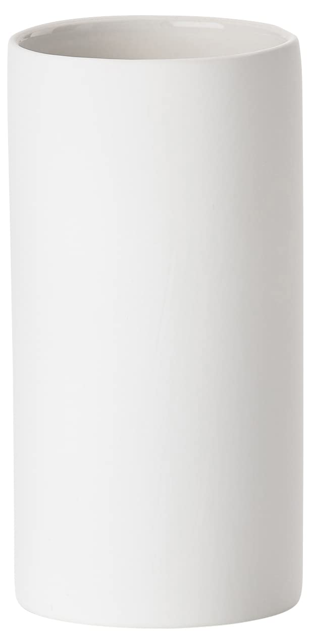 Zone Denmark Solo Toothbrush Mug, Porcelain, White, 12.2 cm