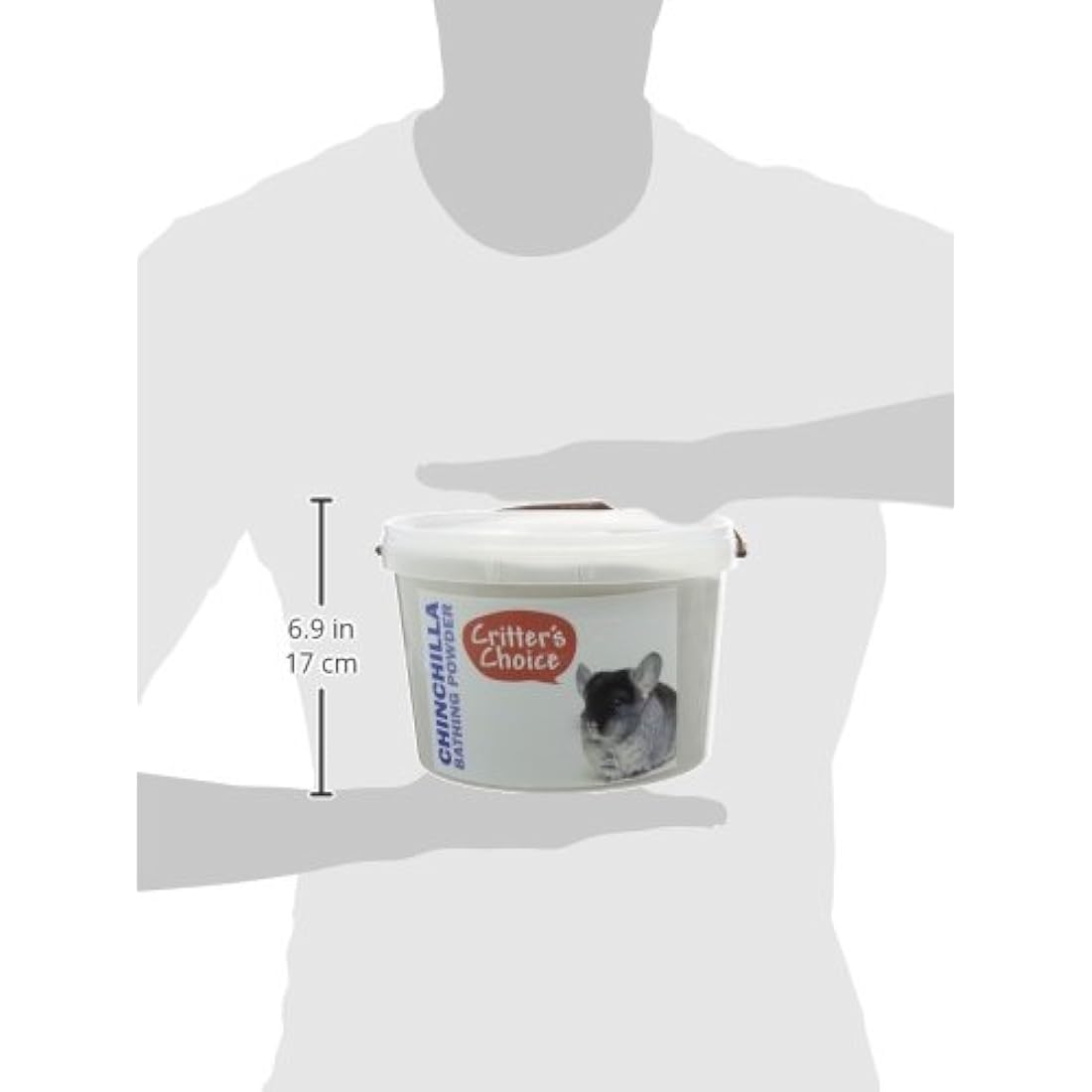 Critter's Choice 4.5kg Bathing Powder Specifically for Chinchilla Care