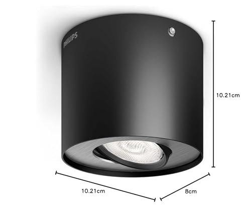 Philips MYL 533003016 Phase Spot 320 lm, Metal, Black 4.5W