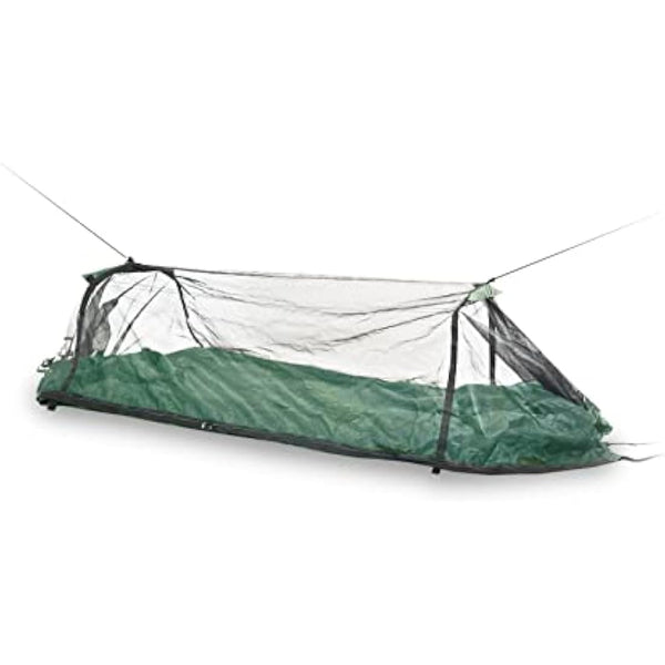 DD Hammocks Travel Hammock/Bivi - Insect Proof Camping Hammock And Ground Shelter Multi-Use With Fine Bug Mesh For Hiking Adventure Olive Green