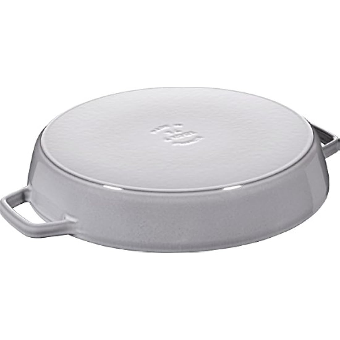 STAUB Cast Iron Frying Pan, Grey, 34 cm