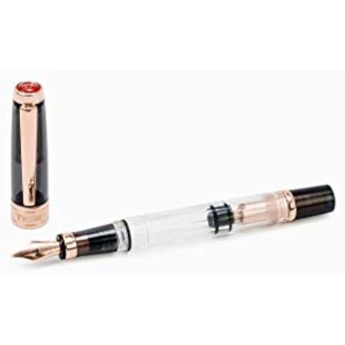 Twsbi Diamond 580 Smoke Rose Gold II Stub 1.1 Stylus Pen