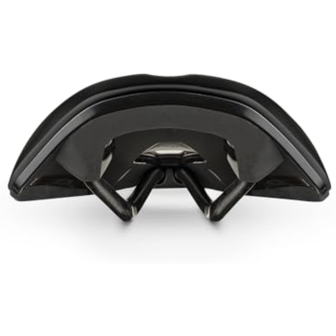 Fizik Tempo Argo R1 Road Bike Saddle, Carbon Shell and Carbon Braided Rails, 160mm Width, Black