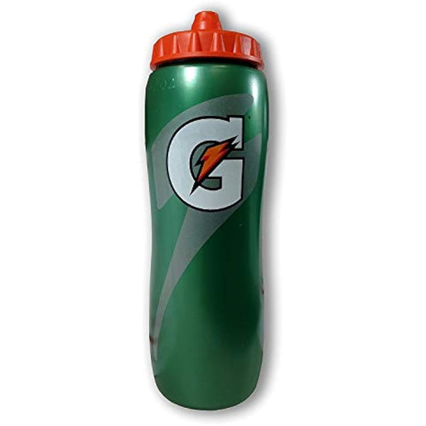 Gatorade 32 Ounce Contour Style Squeeze Water Bottle, 3 Pack