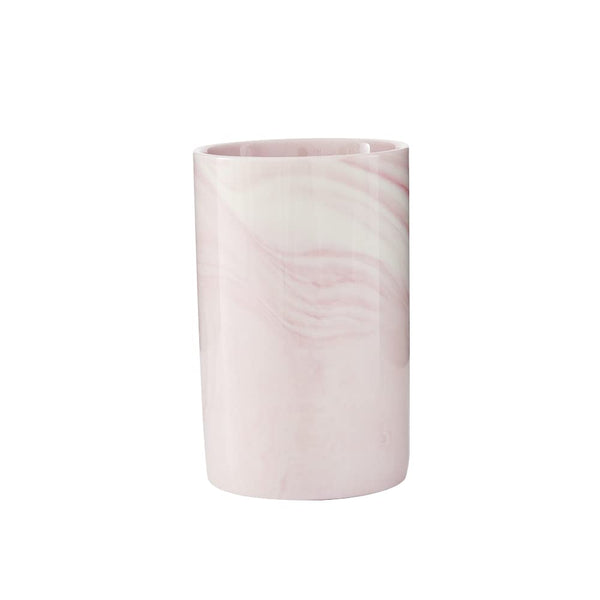 wongwongcat Ceramic Toothbrush Holder, Bathroom Mouthwash Cup, Drinking Mug, Coffee Cups, Marble Pattern Pen Holders, 300ml/Pcs (Pink)