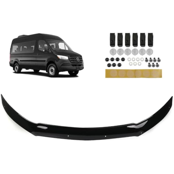 ROBUST Bonnet Wind Stone Deflector Protector For Mercedes Sprinter W907 2018 Onwards
