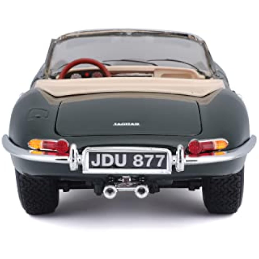 Bburago 1:18 Gold Jaguar "E" Cabriolet (1961)