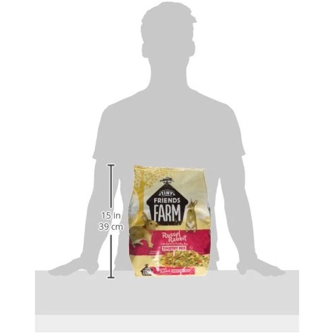 Supreme Tiny Friends Farm Russel Rabbit Timothy Mix 2.5kg