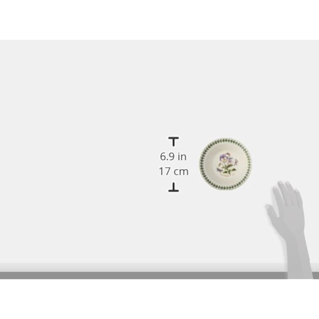 Portmeirion Botanic Garden Oatmeal Bowl, Various Motif - set of 6 , Dia.15cm