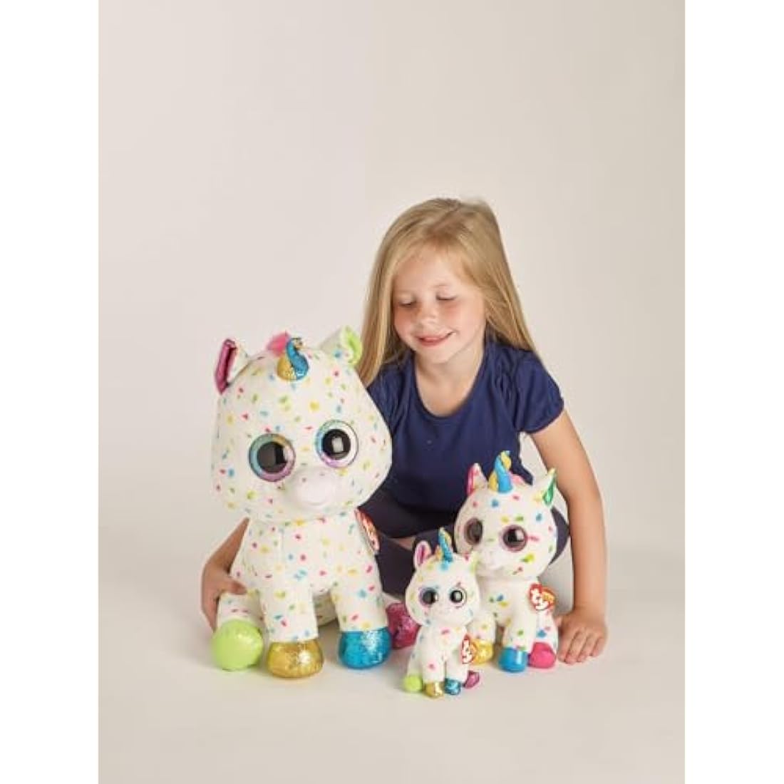 TY HARMONIE UNICORN - BEANIE BOOS