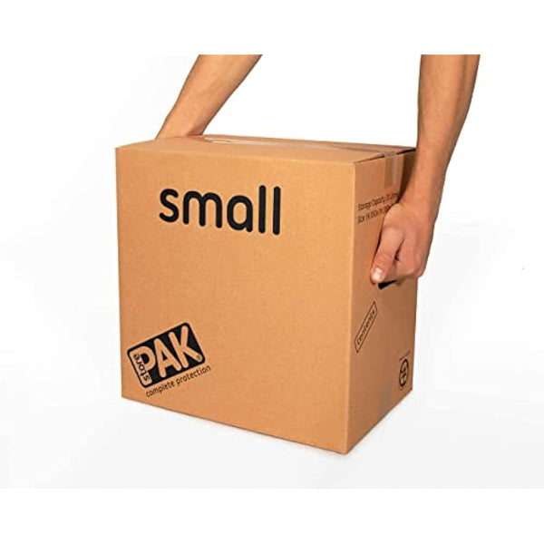 StorePAK Strong Boxes with Carry Handles - Pack of 7 Small Storage Boxes (30 Litres) - Durable, Recycled, and Easy-to-Use