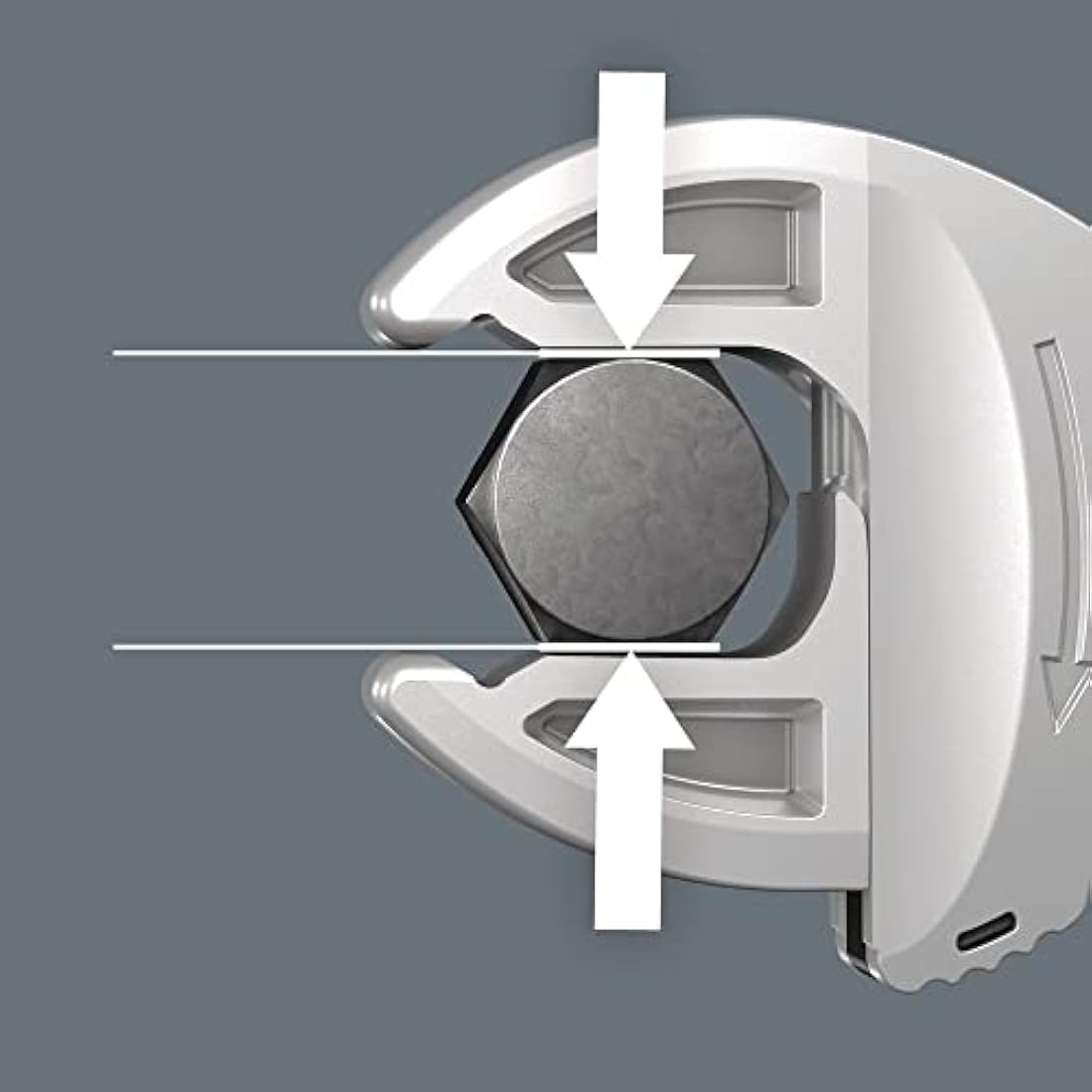 Wera '05020102001 6004 Joker XXL Self-Setting Spanner, 24-32 mm (15/16"-1 1/4")