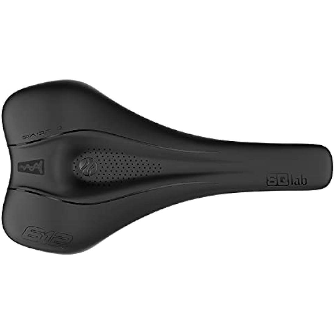 SQlab Unisex - Adult 612 Ergowave Active 2.1 Road & MTB Race Bicycle Saddle