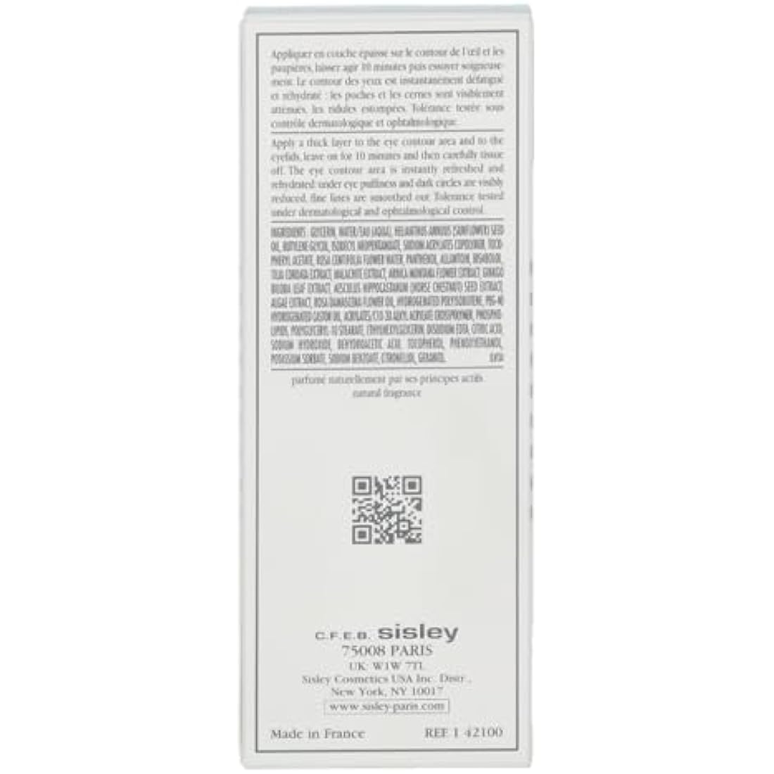 Sisley Paris Eye Contour Mask 30 ml, Black