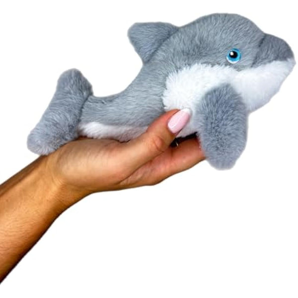 Your Planet Soft Cuddly Eco Plush Toy 15cm (Dolphin)
