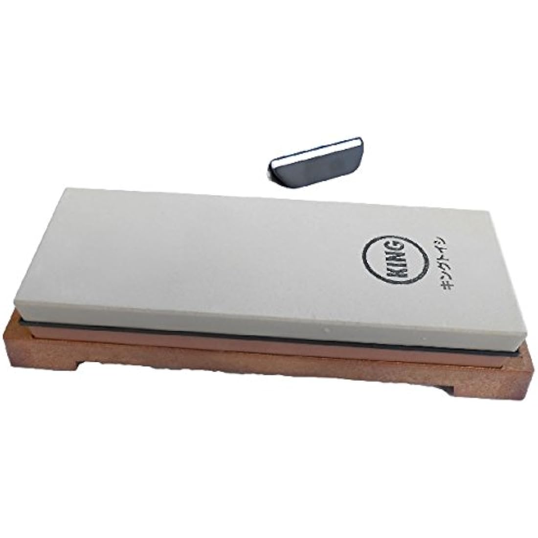 King Japanese Grit 1000/6000 Combination Sharpening Stone KW-65 and Naniwa QX-0010 Blade Angle Guide: Bundle - 2 Items