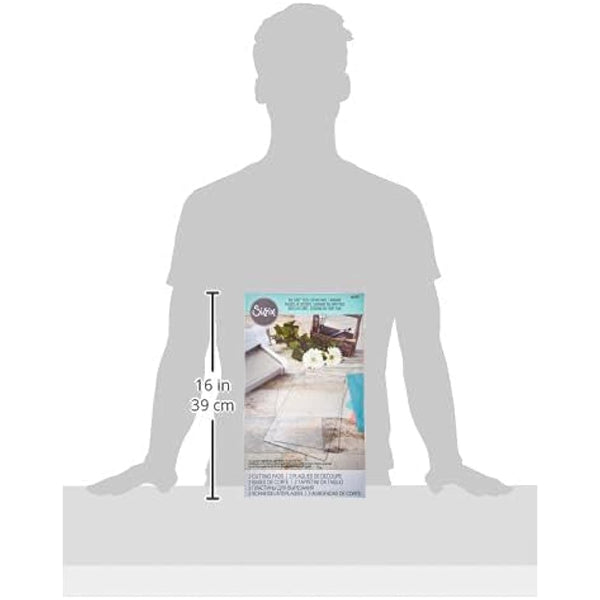 Sizzix Cutting Pads For Big Shot Plus 660581, 1 Pair, Multi-Colour Colour, One Size