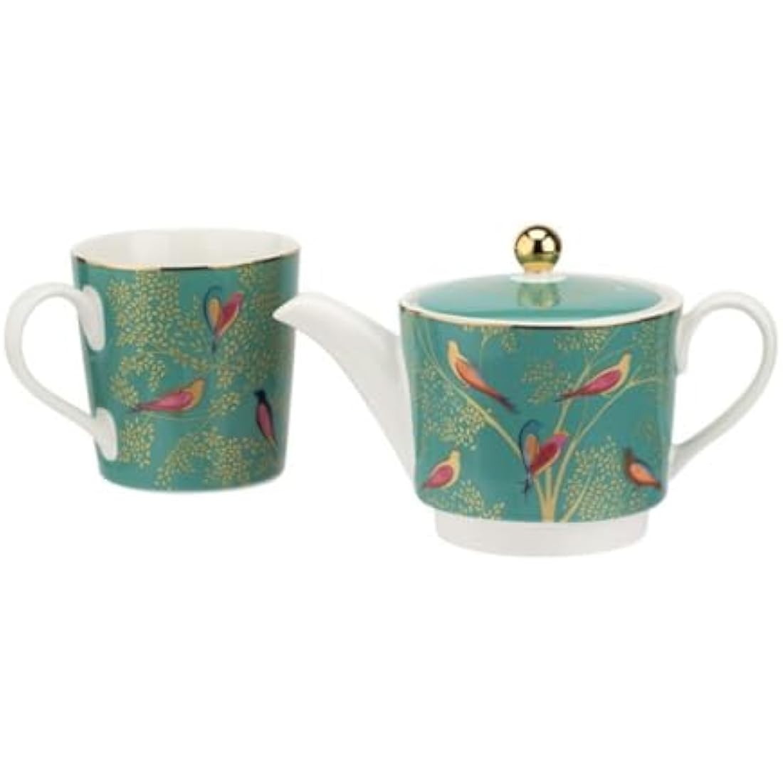 Sara Miller London Chelsea Collection Tea for One Green