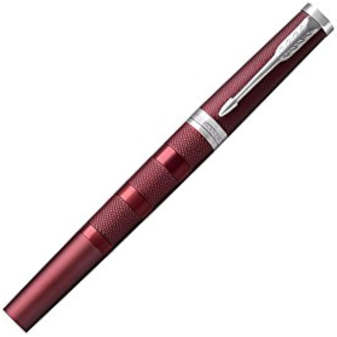 Parker Ingenuity 5th Technology Pen, Medium Point with Black Ink Refill 1972232 - Deluxe Deep Red