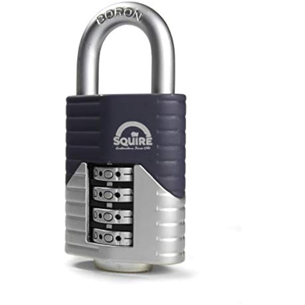 Henry Squire Vulcan 4 Wheel Open Shackle Combination Padlock, 40 mm (Length)