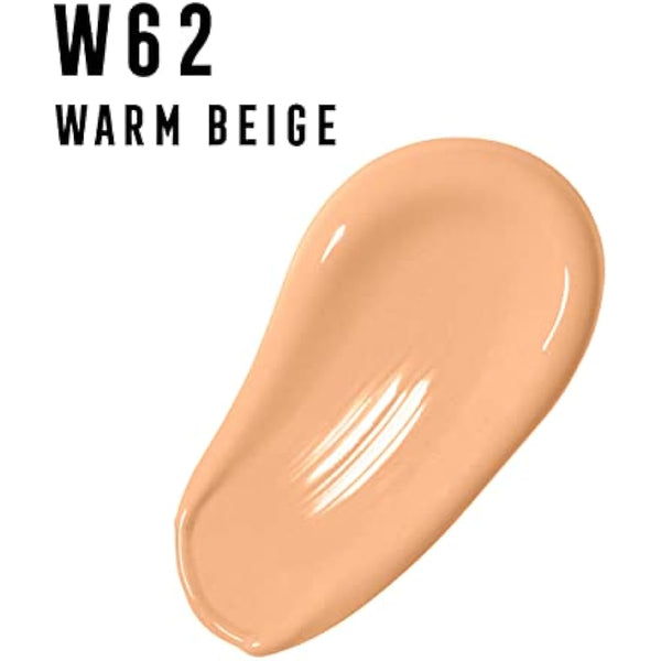 Max Factor Facefinity 3-in-1 All Day Flawless Liquid Foundation, SPF 20 - 62 Warm Beige, 30 ml