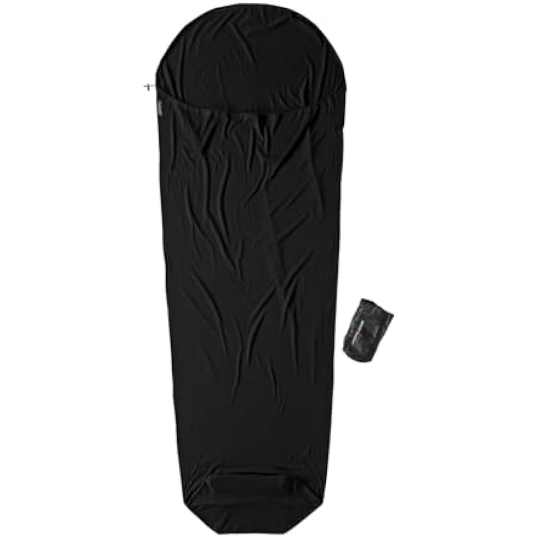 Cocoon Merino Sleeping Bag Mummy Liner - Merino Wool, Black