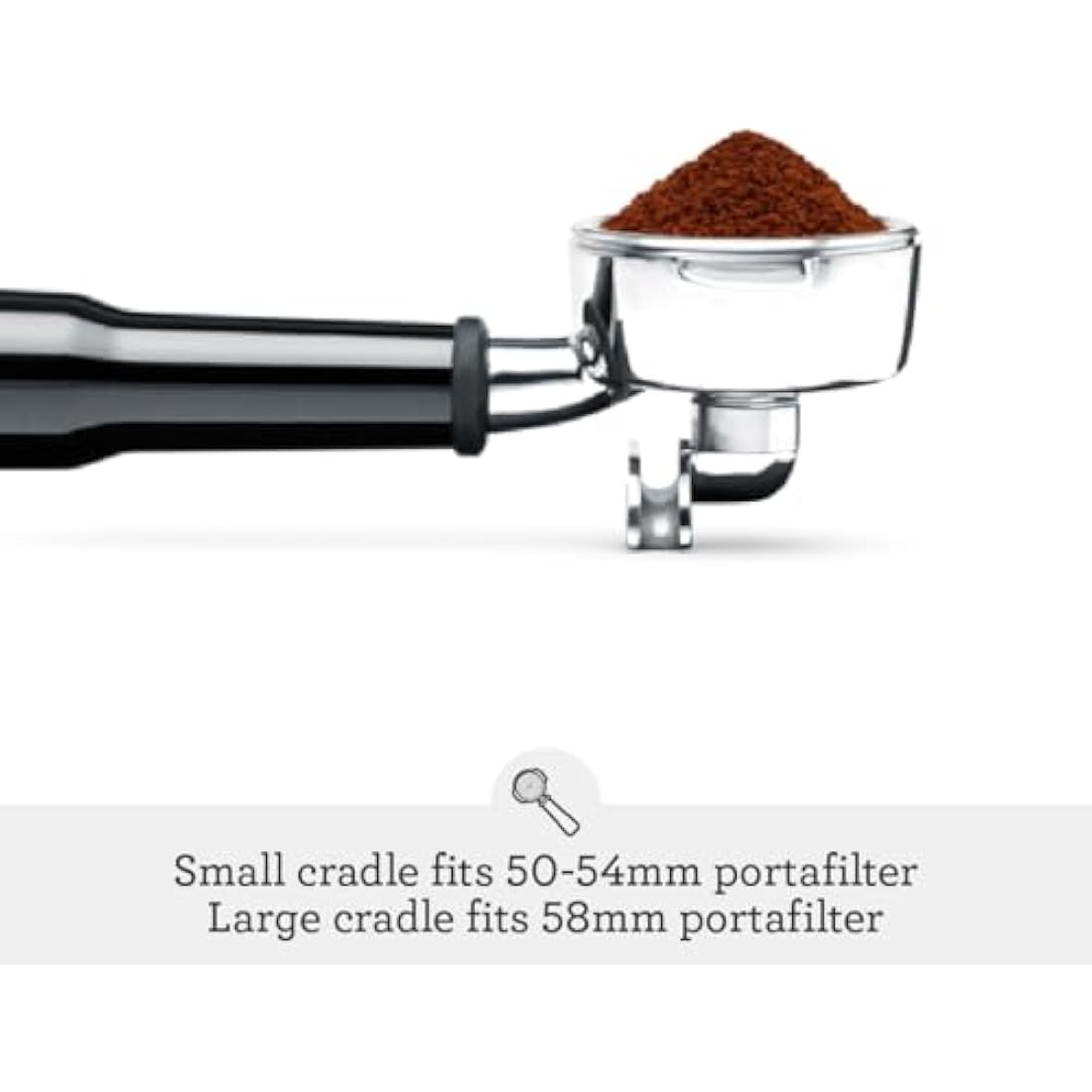Sage - The Smart Grinder Pro - Conical Burr Coffee Grinder - Programmable, Automatic - 450g Coffee Bean Capacity, 60 Precise Grind Settings - Brushed Stainless Steel