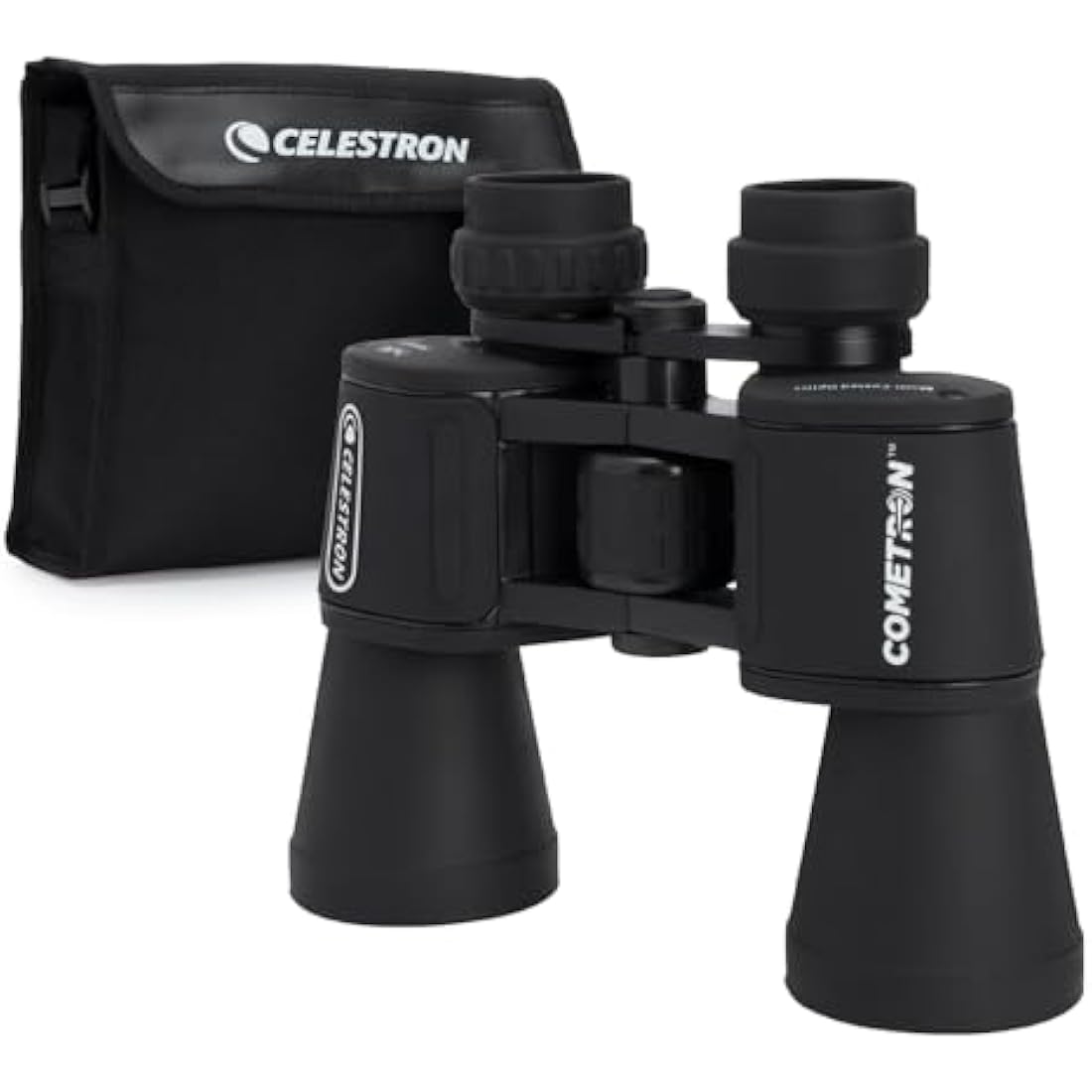 Celestron 71198 Cometron 7x50 Porro Prism Binoculars, Black