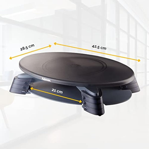 Fellowes Compact Rotating Height Adjustable Monitor Stand