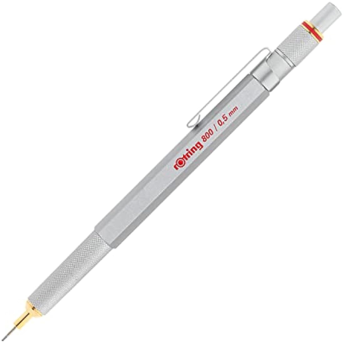 rOtring 800 Mechanical Pencil | 0.5 mm | Silver Metal Barrel