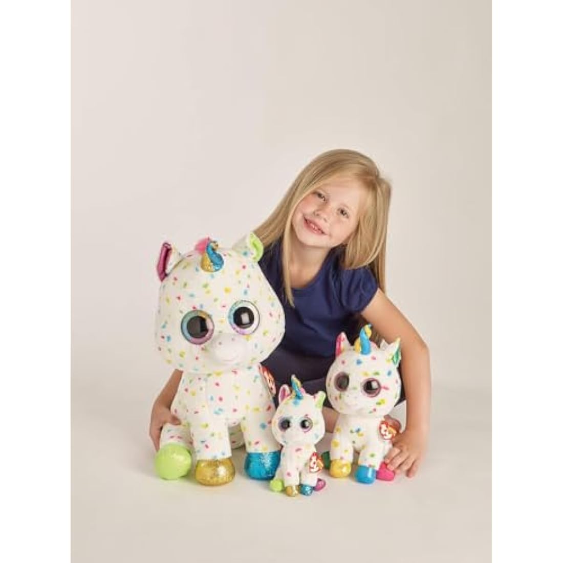 TY HARMONIE UNICORN - BEANIE BOOS