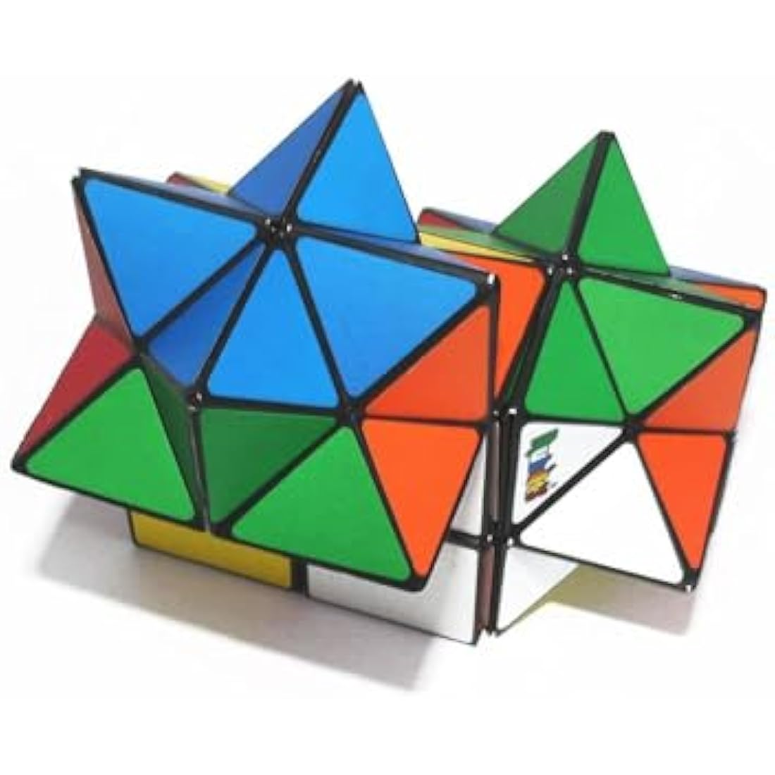 Rubik's cube Magic Star Puzzle | 2 Pack| Puzzle Games | Pocket Educational STEM Toy | Brain Teaser | Stress Relief | Fun | Fidget Toys | Age 3 Plus | Sinco Creations