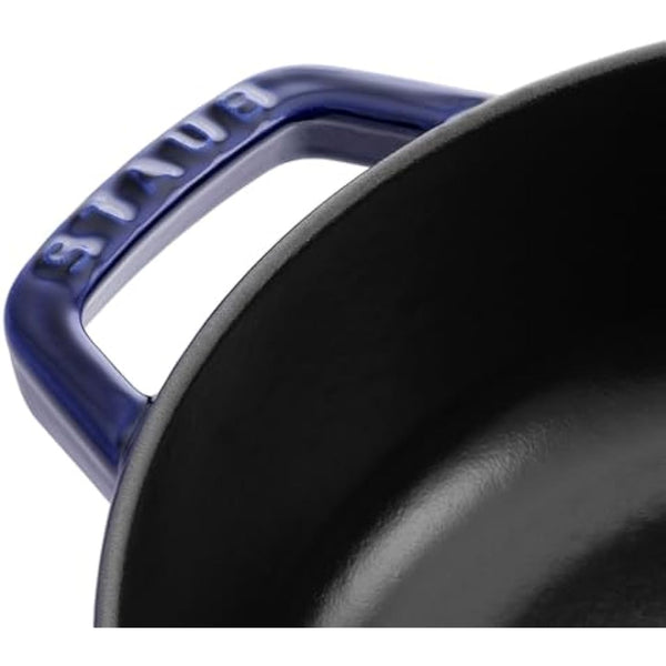 STAUB 40511-476-0 Cast Iron Chistera, Dark Blue, 28 cm
