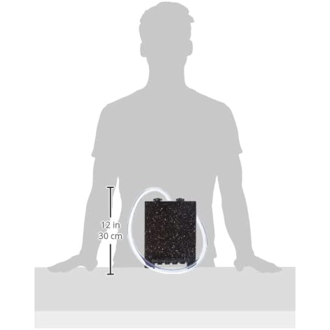 Blagdon 1051217 Affinity Split Rill Waterfall – An Addition to the Octagon or Half Moon Affinity Living Feature Pools, Black