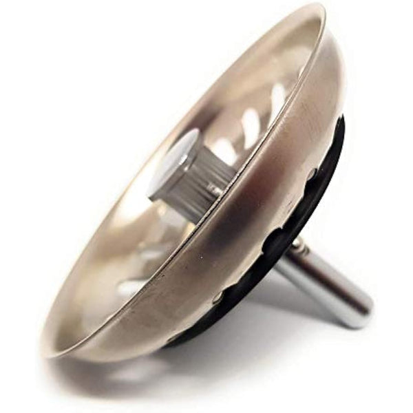 DigitalTech® Universal Stainless Steel Sink Strainer, Sink Drain Stopper