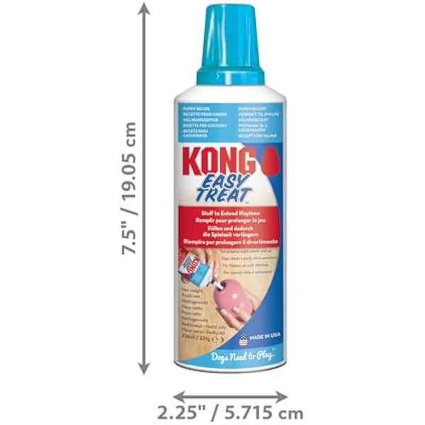 KONG - Easy Treat - Dog Treat Paste - 8 ounce - Puppy Recipe